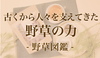 古くから人々を支えてきた、野草の力